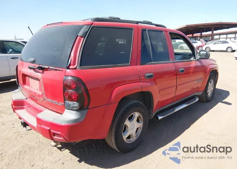 2002 Chevrolet Trailblazer Ls из США, поврежденный, VIN 1GNDS13S122285692